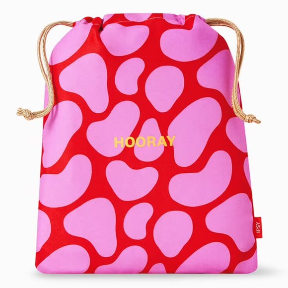 New IPSY Drawstring Makeup Bag - Pink - Picture 1 of 3